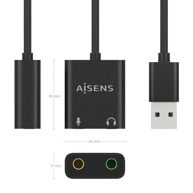 Tarjeta de Sonido Aisens A106-0769, foto 3