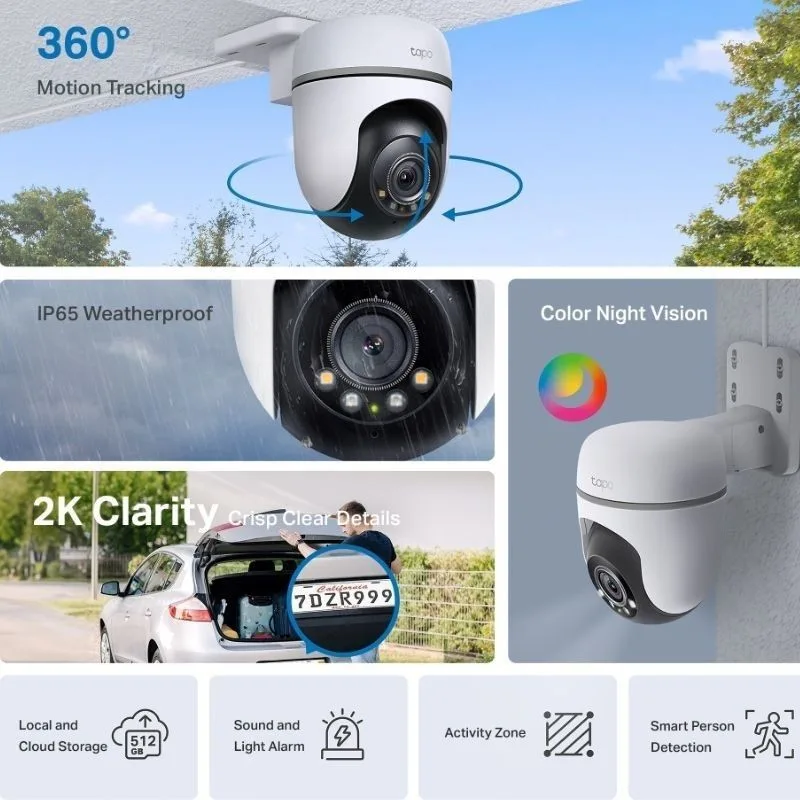 Cámara de Videovigilancia TP-Link Tapo TC41, foto 5