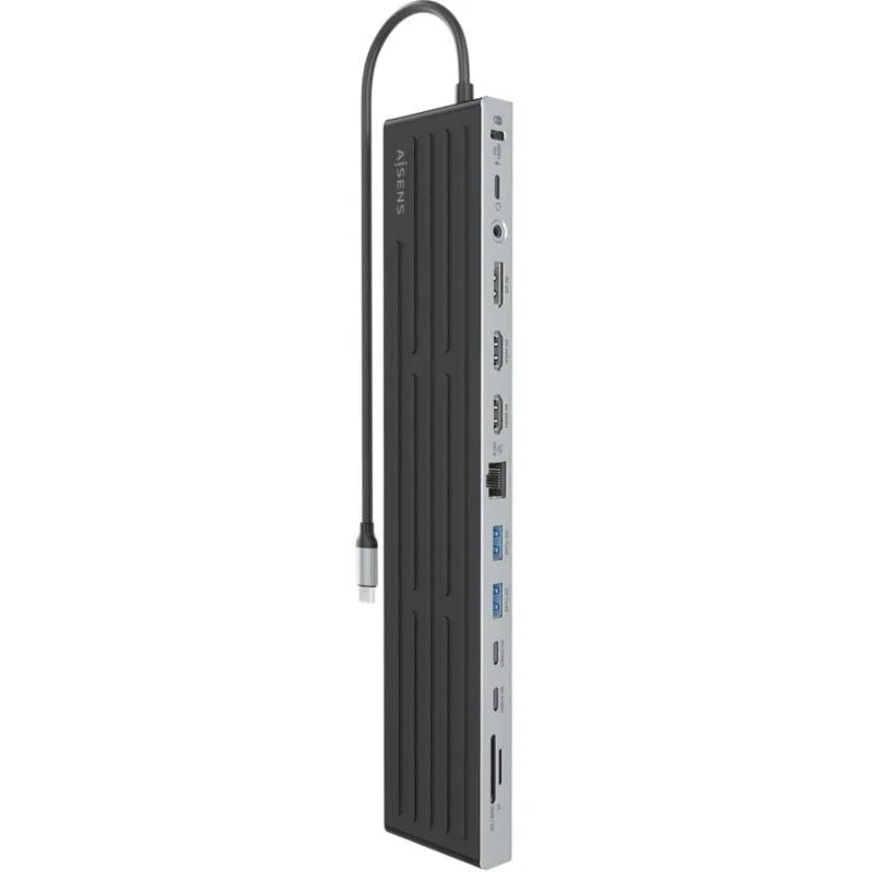 Docking USB Tipo-C Aisens ASUC-13P042-GR, foto 3