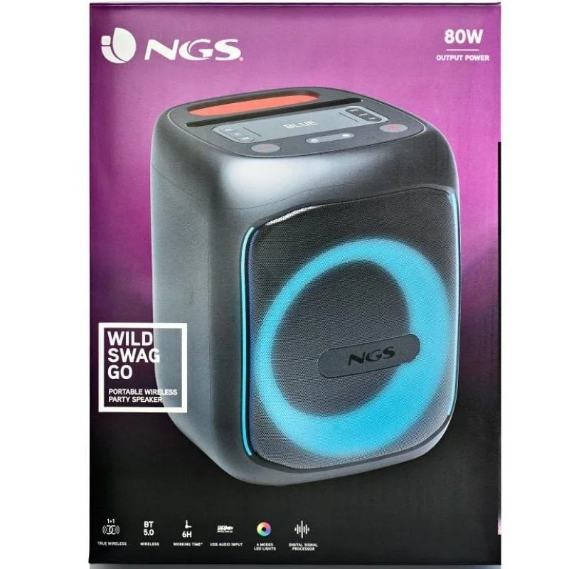 Altavoz Portable con Bluetooth NGS Wild Swag Go, foto 5