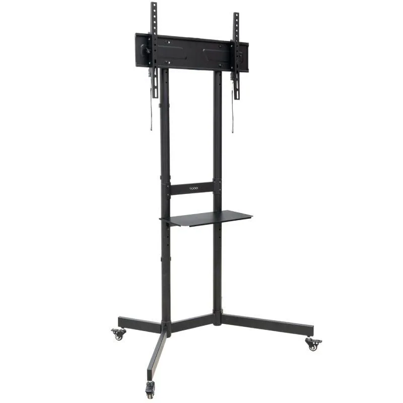 Soporte de Suelo Inclinable con Ruedas TooQ KEFRÉN FS1150M-B para TV de 37-70"