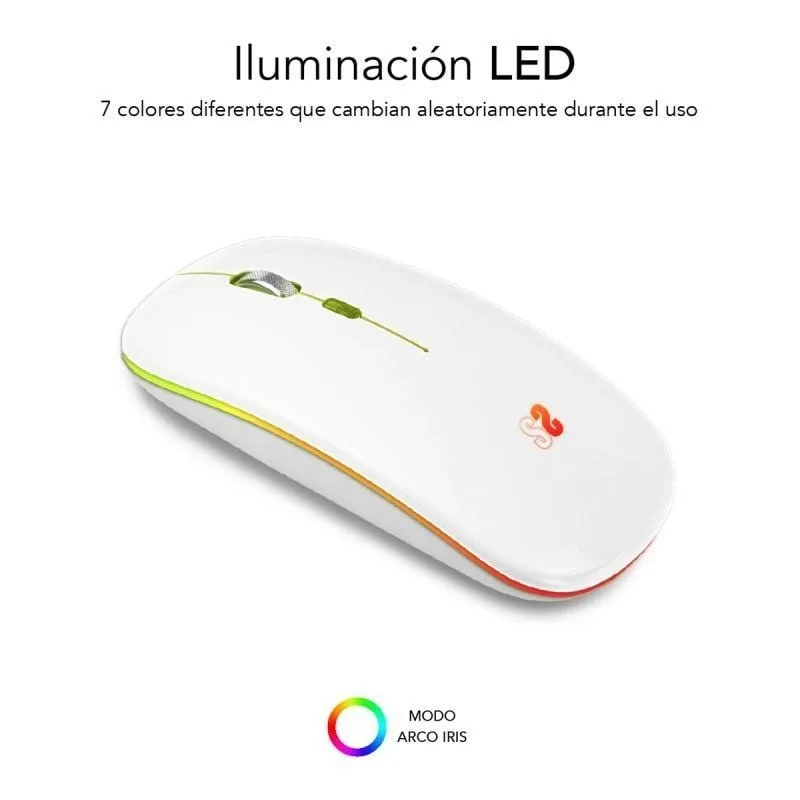 Ratón Inalámbrico Subblim LED Dual Flat, foto 2