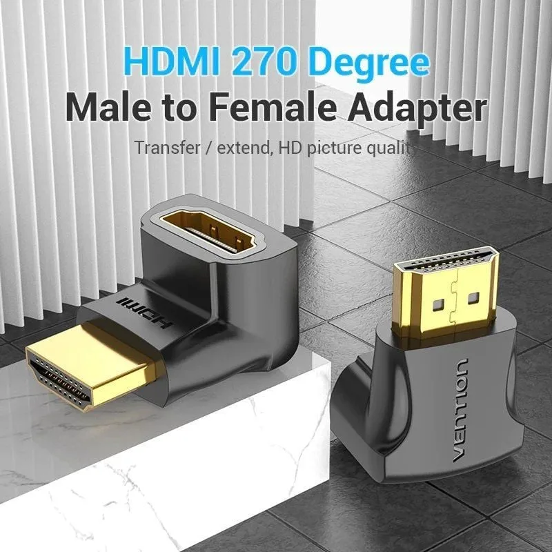 Adaptador HDMI 4K 270º Vention AINB0, foto 2