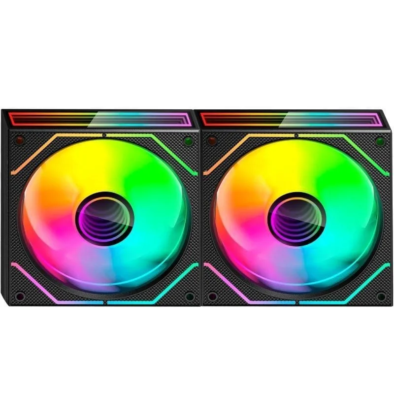 Pack 2 Ventiladores Mars Gaming MF-3DPROX2R