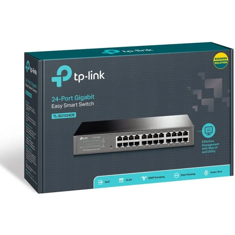 Switch TP-Link TL-SG1024DE 24 Puertos, foto 4