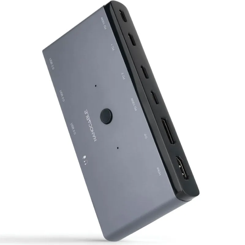 Switch Conmutador 8K Nanocable 10.12.0003