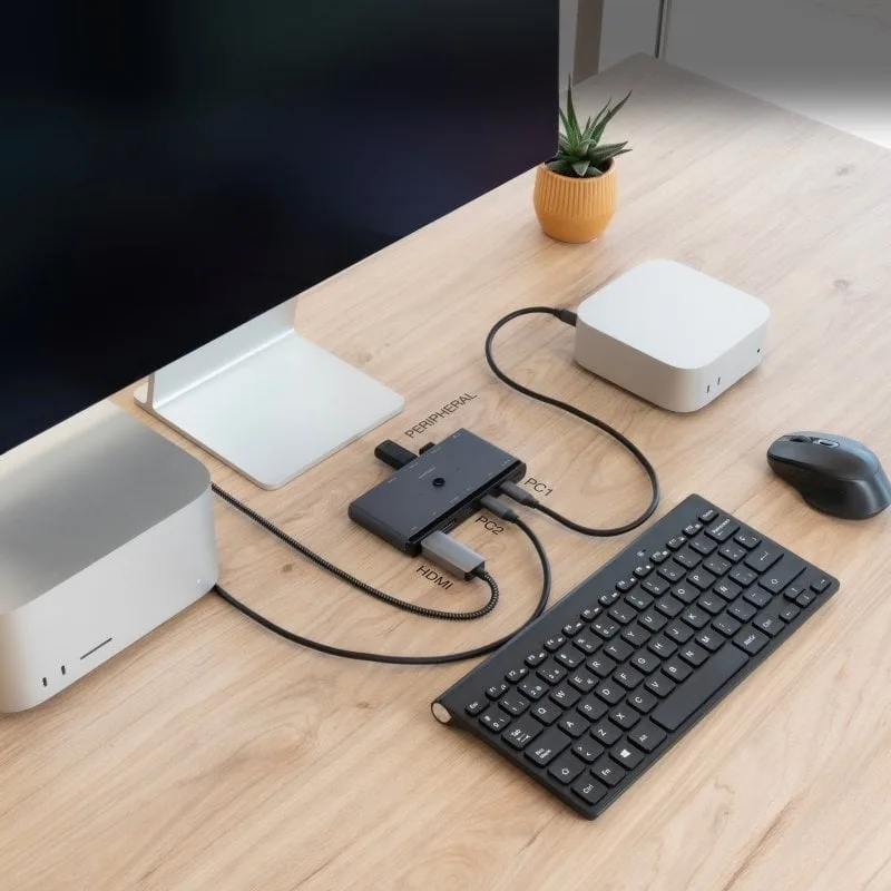 Switch Conmutador 8K Nanocable 10.12.0003, foto 4