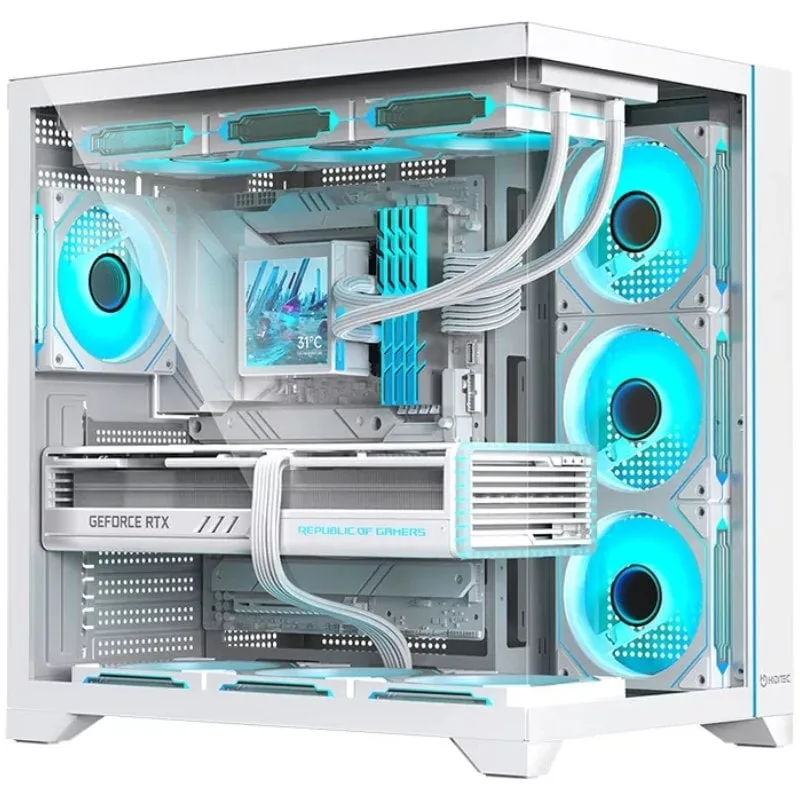 Caja Gaming Semitorre Hiditec H3 Pro/