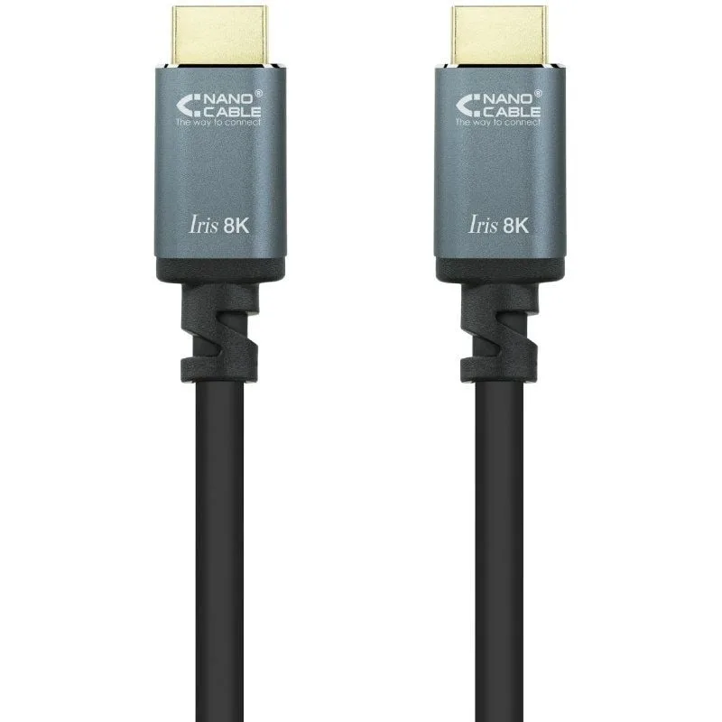 Cable HDMI 2.1 IRIS 8K Nanocable 10.15.8005, foto 2