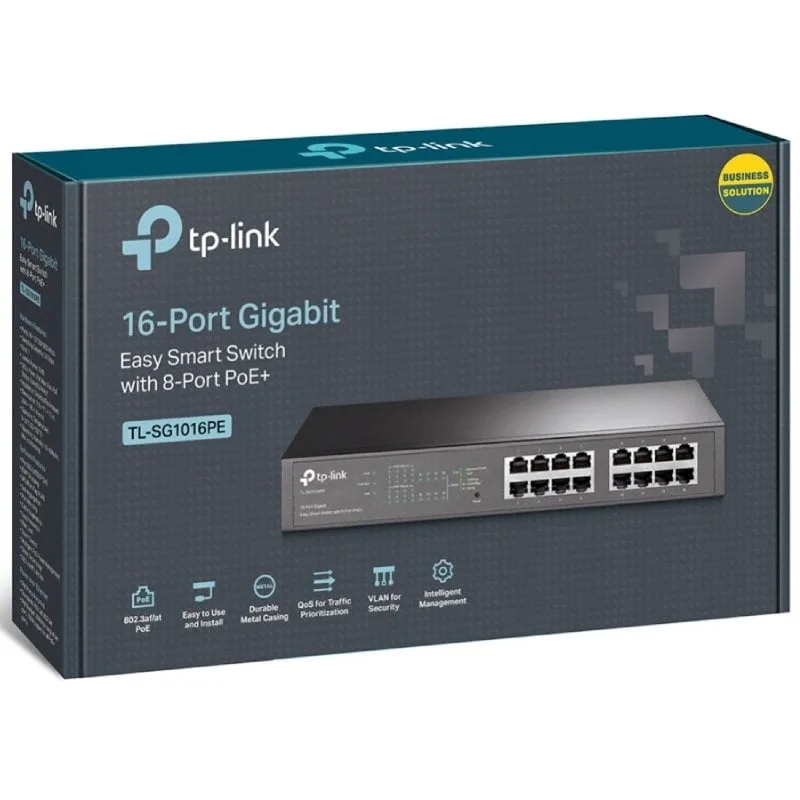 Switch TP-Link TL-SG1016PE, foto 3