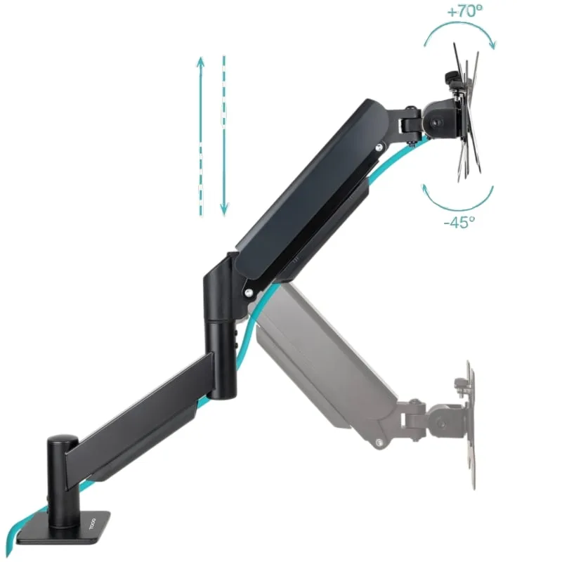 Soporte de Mesa para Monitor TooQ DB1340TNR-B, foto 2