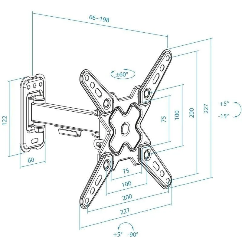 Soporte de Pared Extensible, foto 5