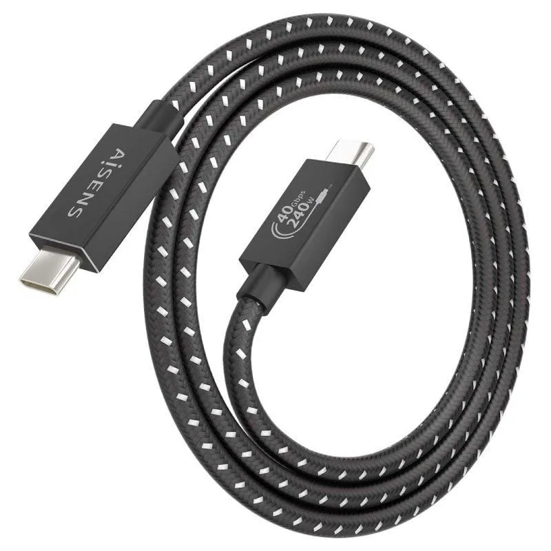Cable USB 4.0 Tipo-C Aisens A156-0867, foto 2