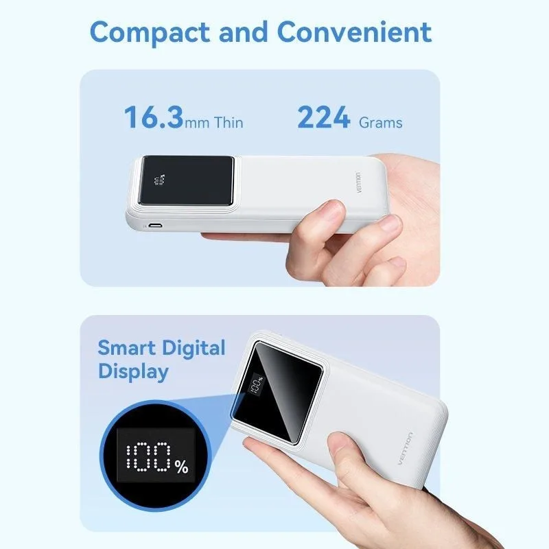 Powerbank 10000mAh Vention FHKB0, foto 5