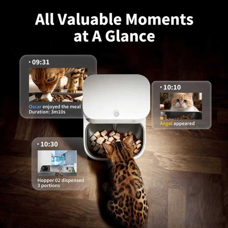 Comedero de mascotas Inteligente PetKit YumShare Dual-Hopper 2, foto 4