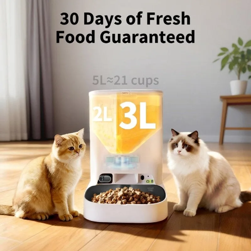 Comedero de mascotas Inteligente PetKit YumShare Dual-Hopper 2, foto 5