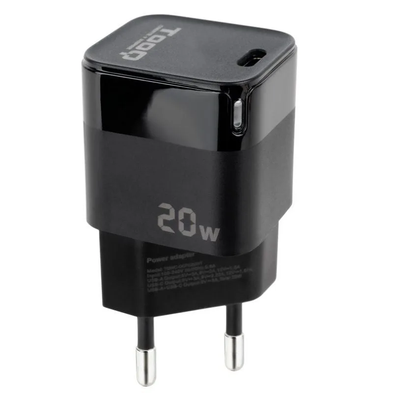 Cargador de Pared TooQ TQWC-PD20