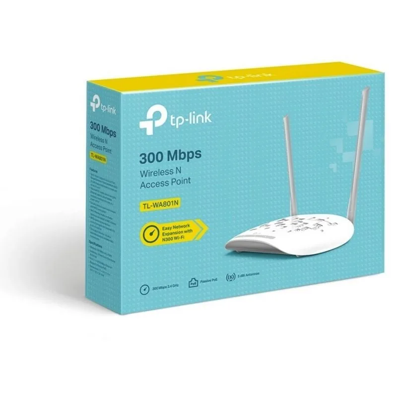 Punto de Acceso Inalámbrico TP-Link TL-WA801N V6 PoE 300Mbps, foto 4