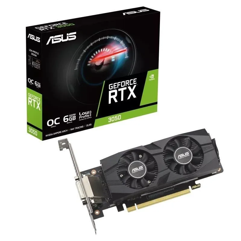 Tarjeta Gráfica Asus GeForce RTX 3050 LP BRK OC Edition