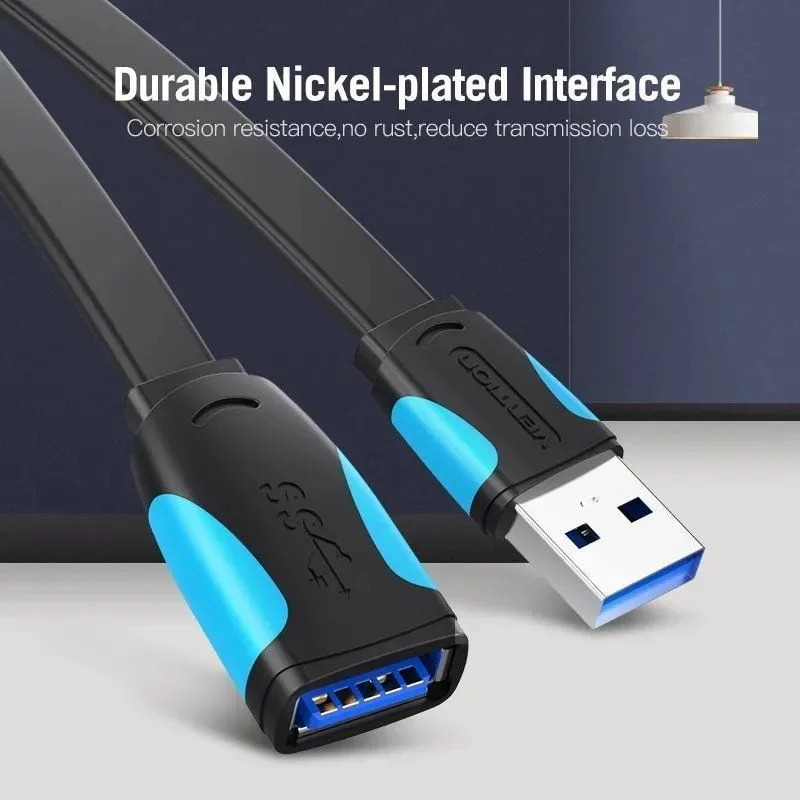 Cable Alargador USB 3.0 Vention VAS-A13-B050, foto 2