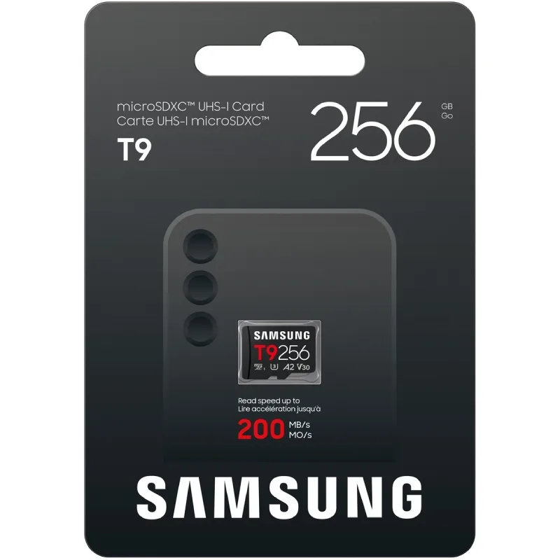 Tarjeta de Memoria Samsung T9 256GB microSD XC, foto 4