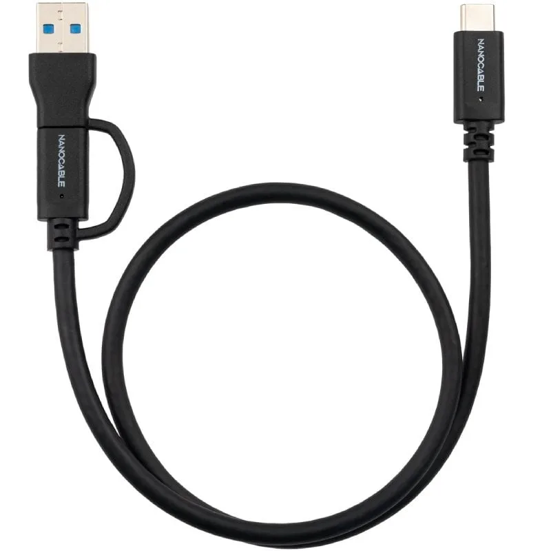 Cable USB 3.2 Tipo-C Nanocable 10.01.4801, foto 2