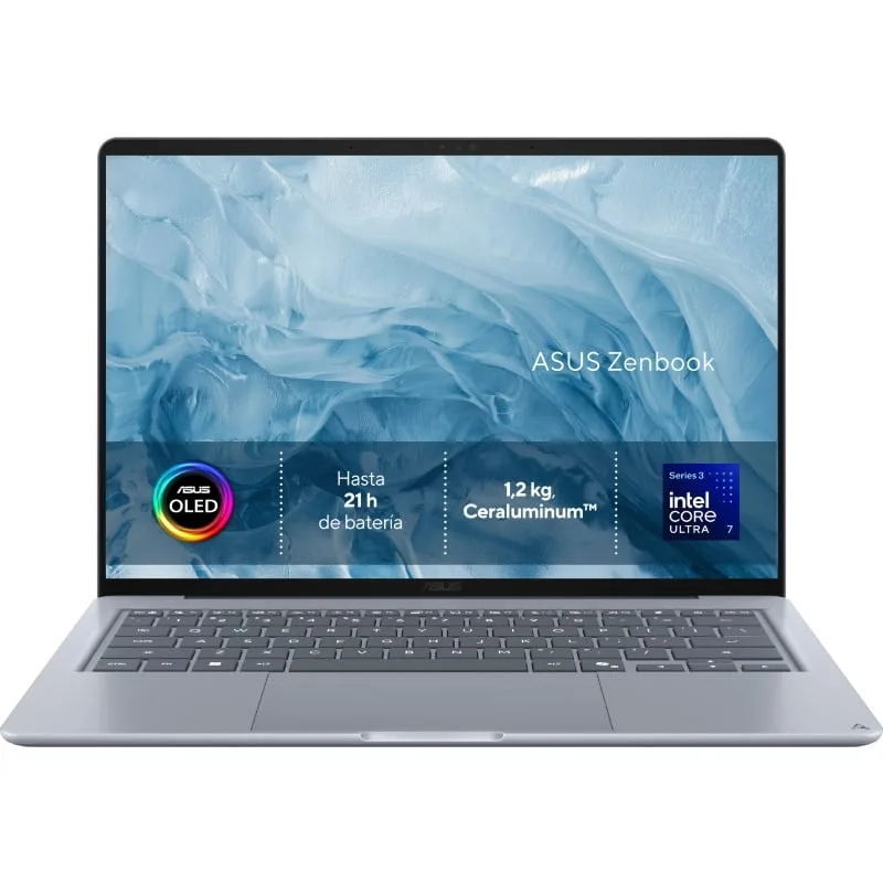 Portátil Asus ZenBook 14 OLED UX3480AA-U1537 Intel Core Ultra 7-355