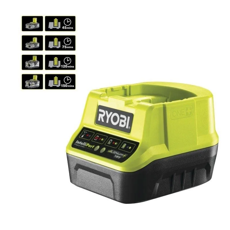 Cargador + Batería de litio Ryobi ONE+ RC18120-125, foto 4