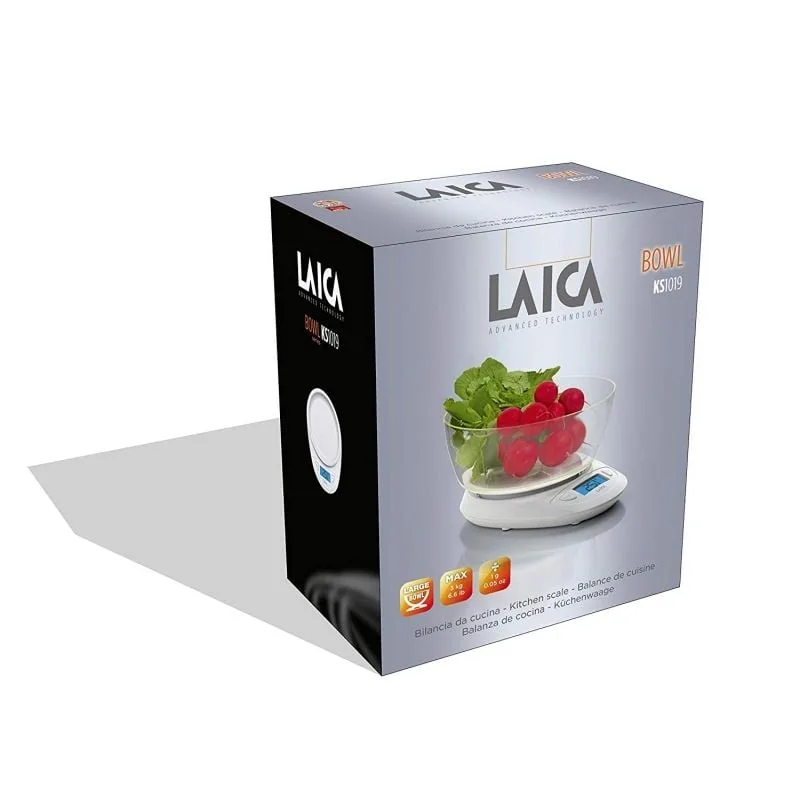 Báscula de Cocina Electrónica Laica KS1019W, foto 3