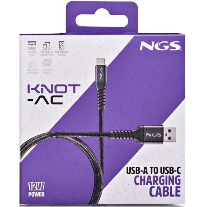 Cable USB 2.0 NGS KNOT-AC, foto 4