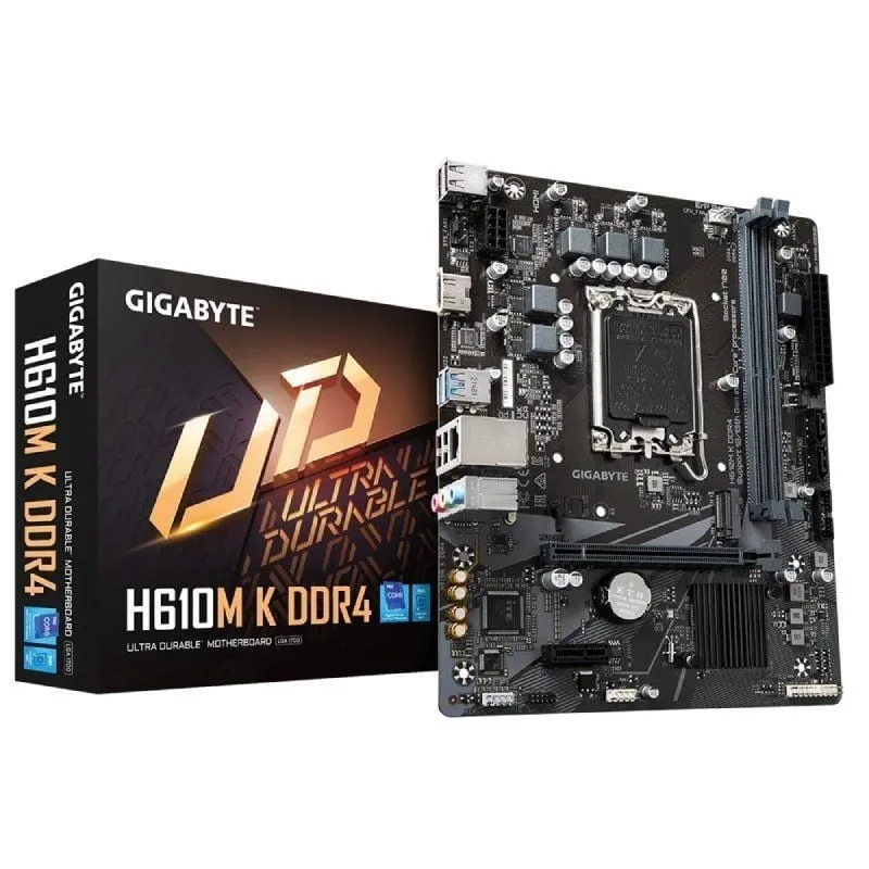 Placa Base Gigabyte H610M K DDR4 Socket 1700