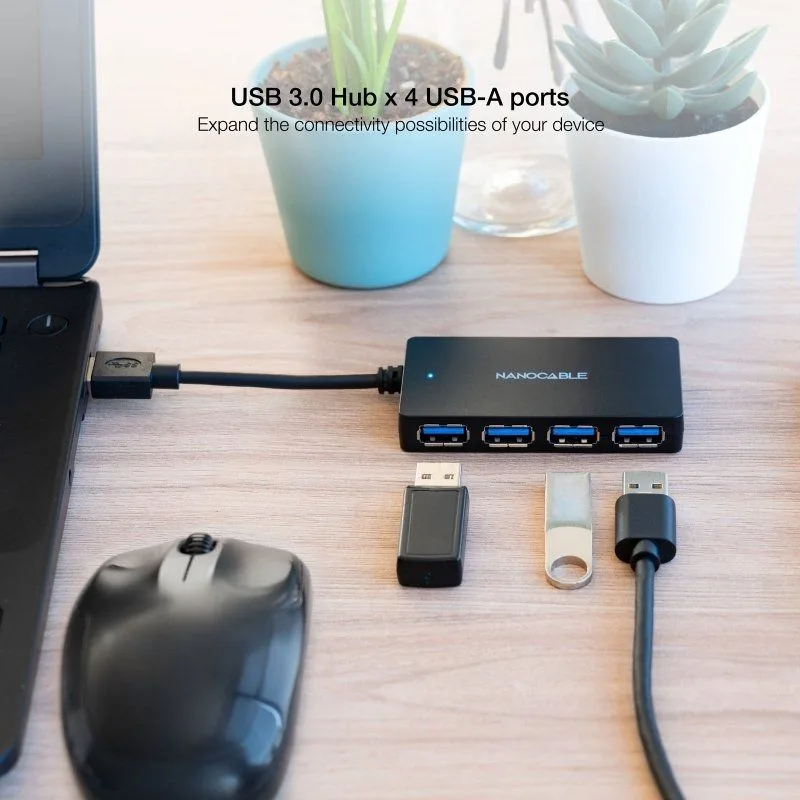 Hub USB 3.0 Nanocable 10.16.4403, foto 3