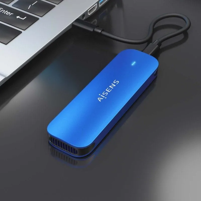 Caja Externa para Disco SSD M.2 NVMe Aisens ASM2-026BLU, foto 5