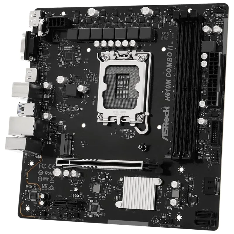 Placa Base Asrock H610M COMBO II Socket 1700, foto 4