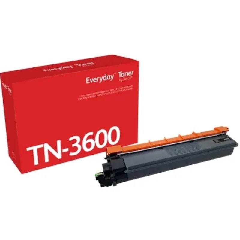 Tóner compatible Xerox 006R04866 compatible con Brother TN3600