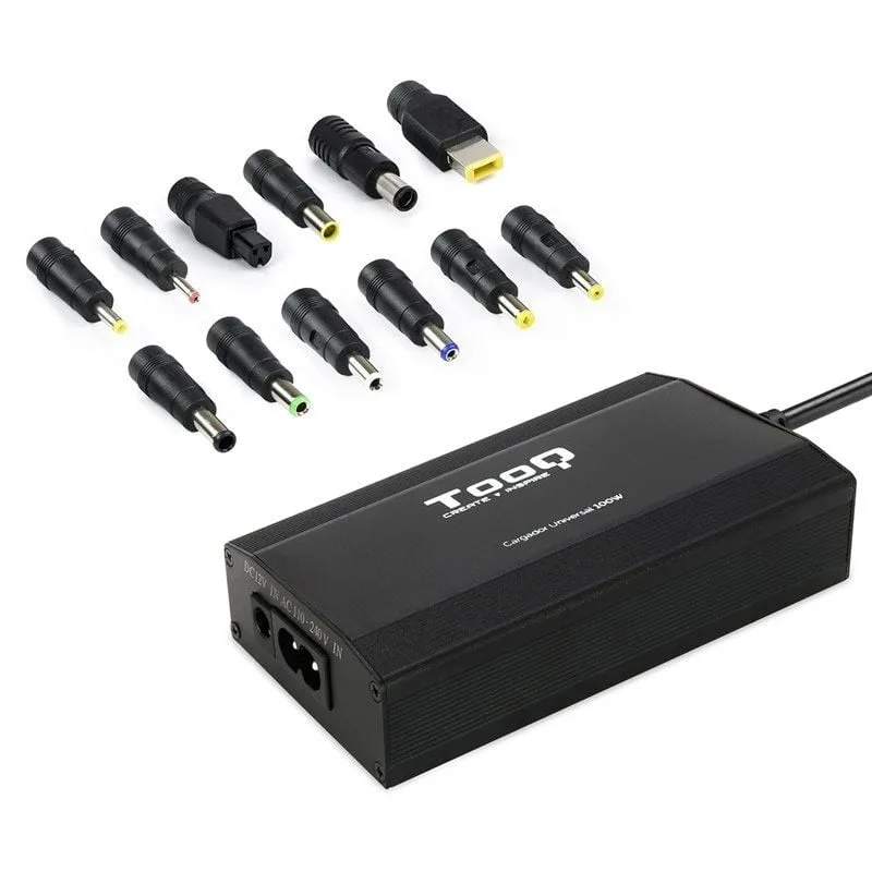 Cargador de Portátil TooQ TQLC-100BS01M