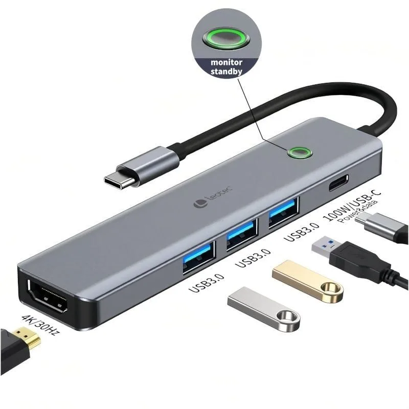Docking USB Tipo-C Leotec LEDS05