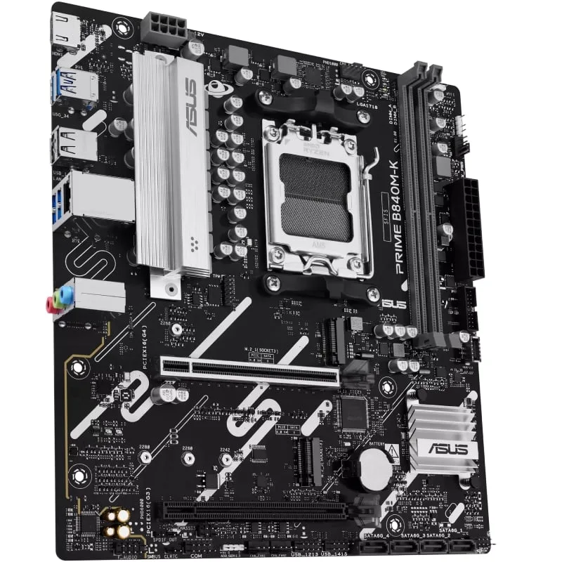 Placa Base Asus Prime B840M-K Socket AM5, foto 3
