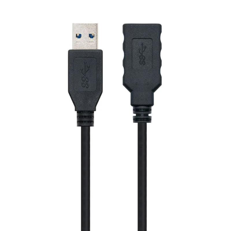 Cable Alargador USB 3.0 Nanocable 10.01.0902-BK, foto 2