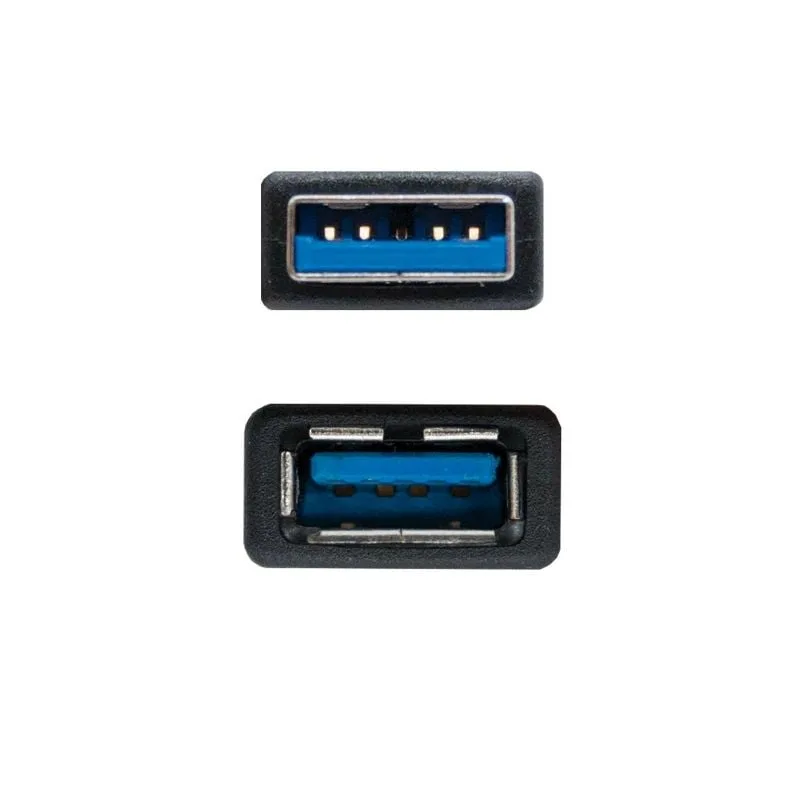 Cable Alargador USB 3.0 Nanocable 10.01.0902-BK, foto 3
