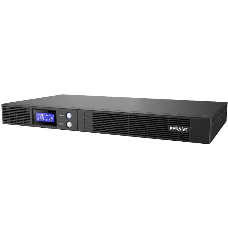 SAI Línea Interactiva Phasak Protekt Slim Rack