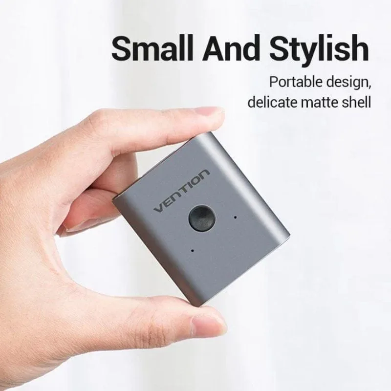 Switch Conmutador 4K HDMI 2.0 Bidireccional Vention AFUH0 HDMI Hembra, foto 5