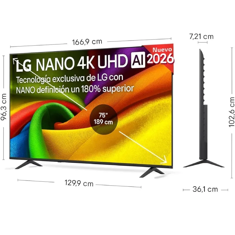 Televisor LG NanoCell 75NU8E0B3LA 75", foto 3