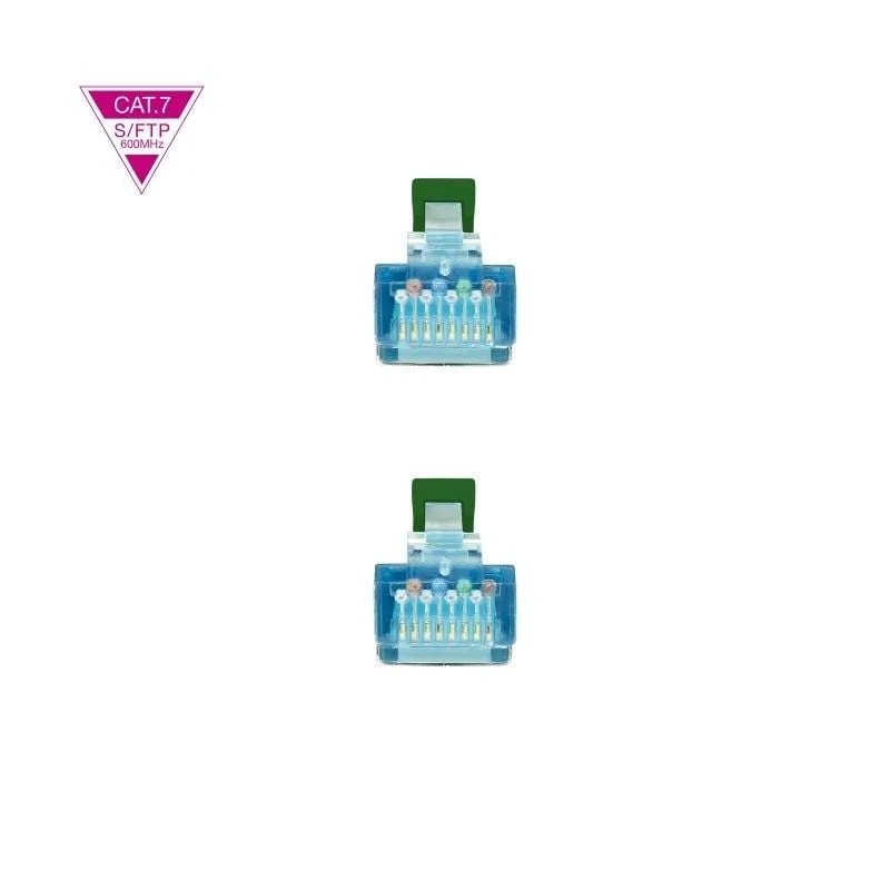 Cable de Red RJ45 SFTP Nanocable 10.20.1702-GR Cat.7, foto 3