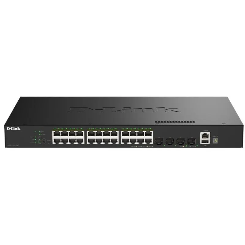 Switch Gestionable D-Link DGS-1530-28P/E 24 Puertos