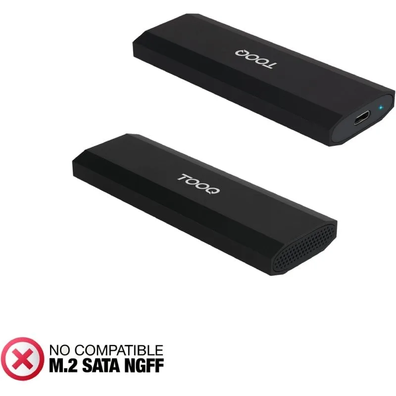 Caja Externa para Disco SSD M.2 NVMe TooQ TQE-2231B, foto 2