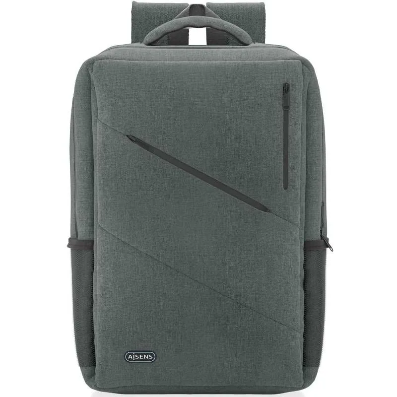 Mochila Aisens Urbana y de Oficina ASBG-BP085-GR para Portátiles hasta 15.6"