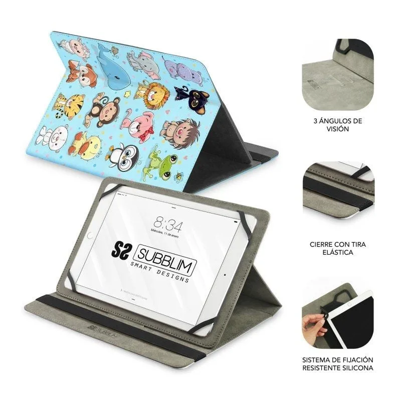 Funda Subblim Trendy Case Animals para Tablets de 9.6"-11", foto 2
