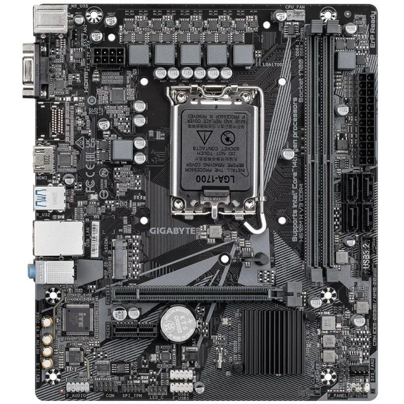 Placa Base Gigabyte H610M H V3 DDR4 Socket 1700, foto 2