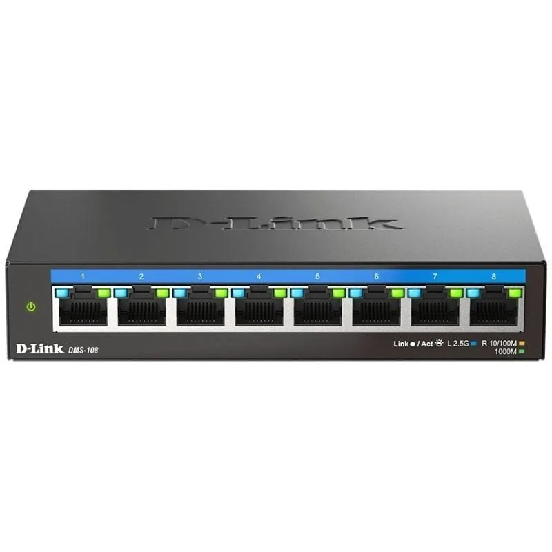 Switch D-Link DMS-108 8 Puertos